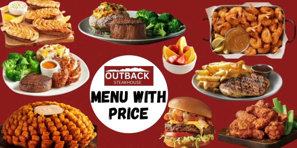 Outback Steakhouse Menu With Pricing
