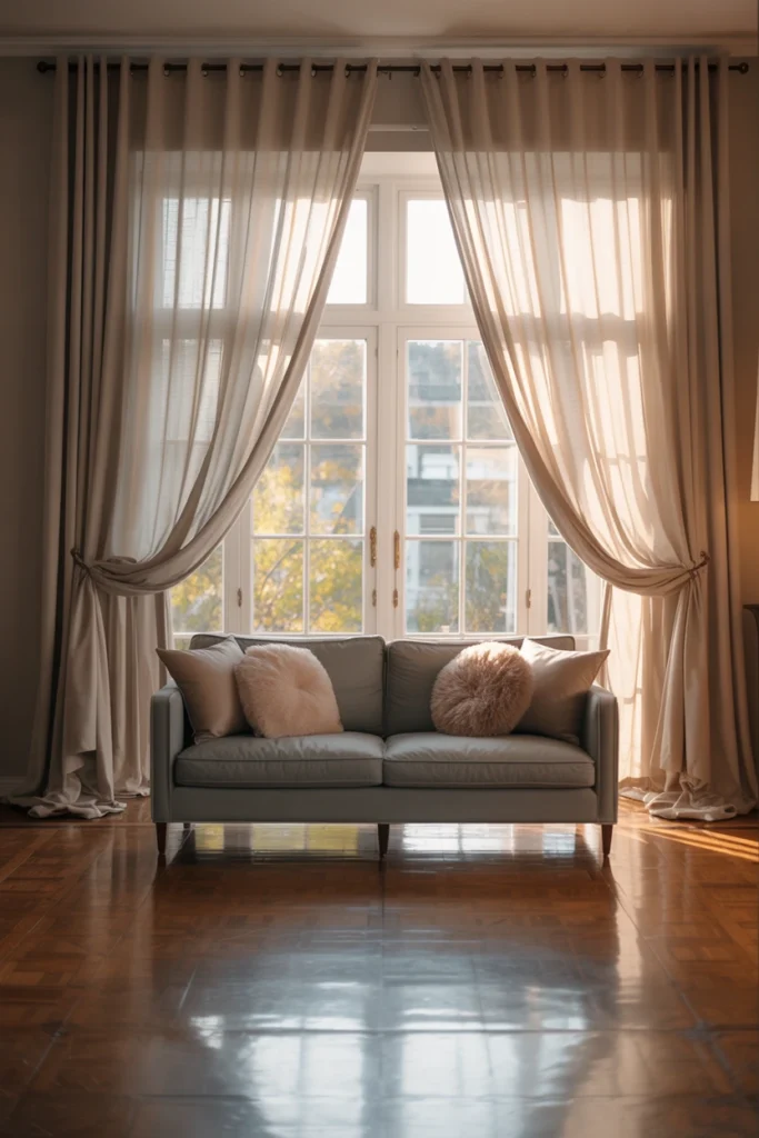 Incorporate Soft Curtains
