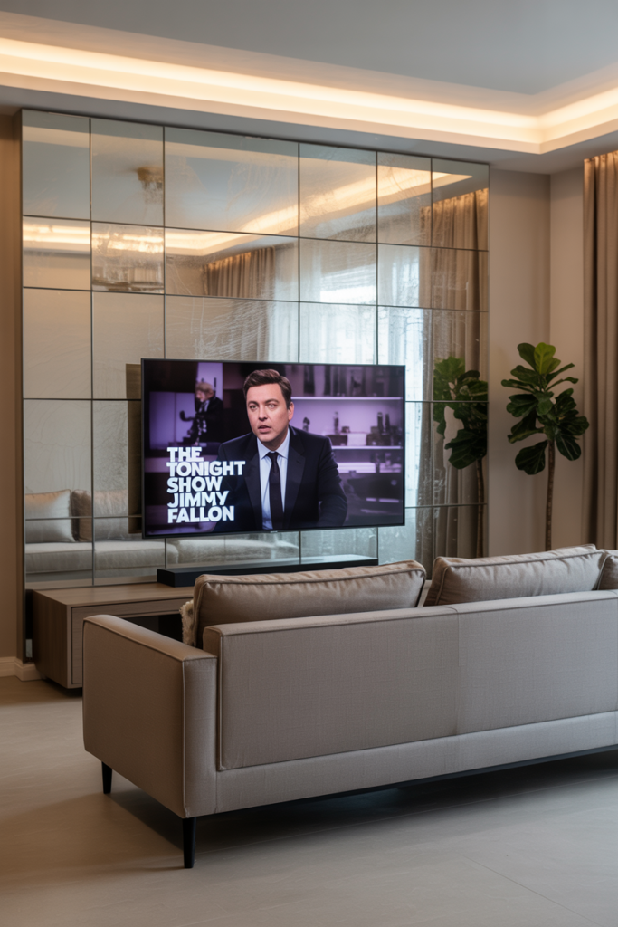 Mirror Accent Wall
