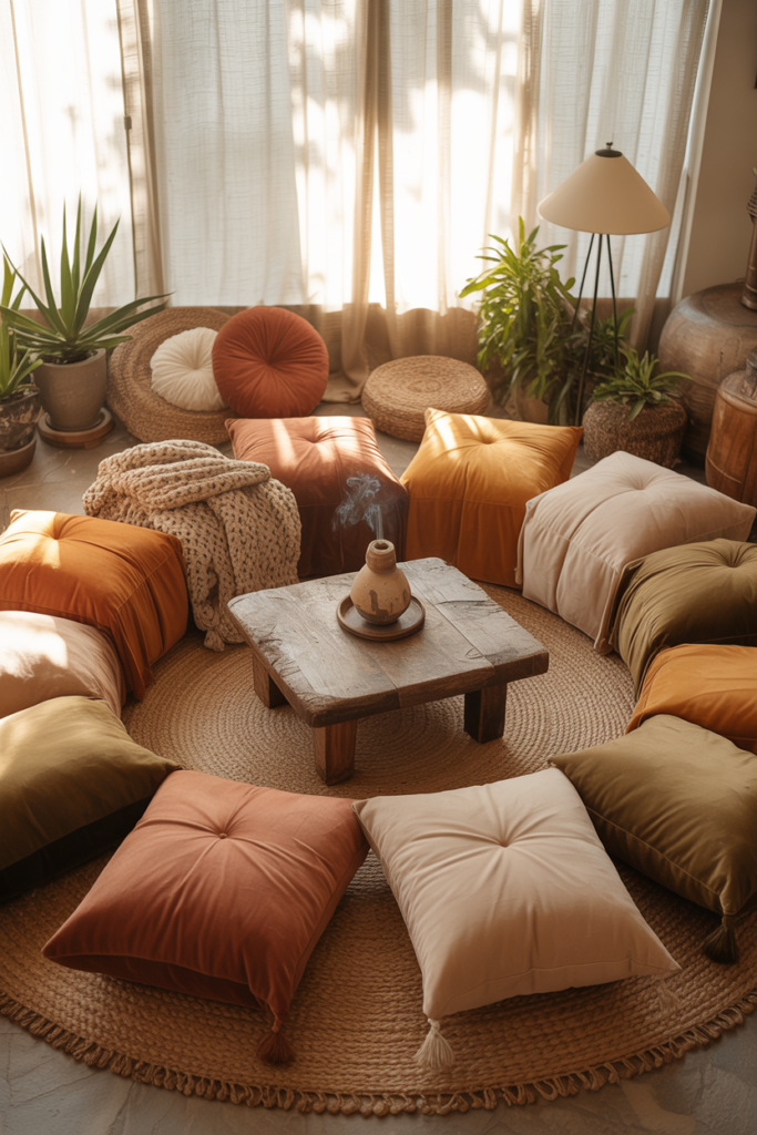 Pile on the Floor Cushions
