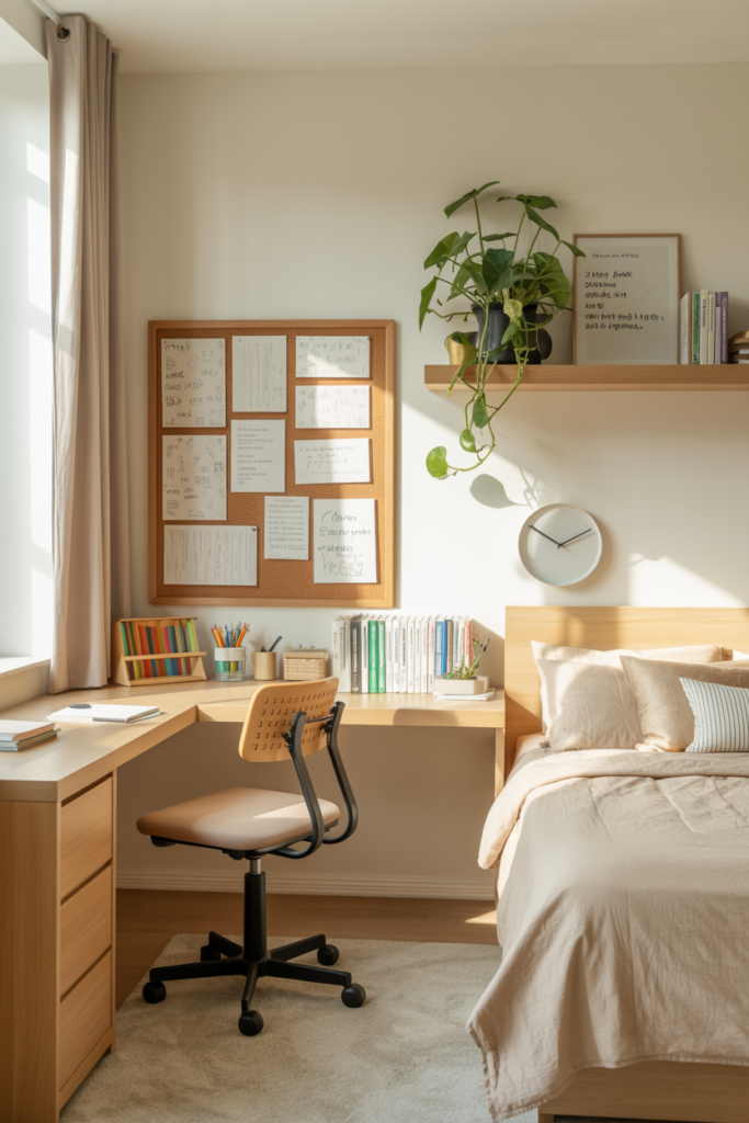 Study-Focused with Motivation Wall