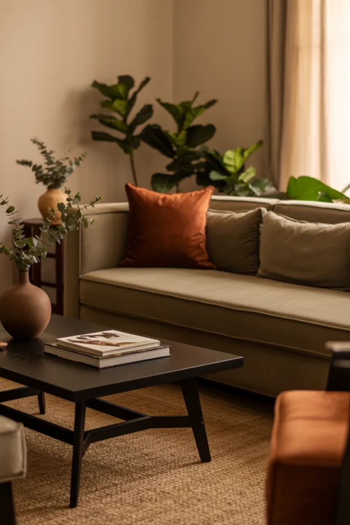 Use Warm Earth Tones