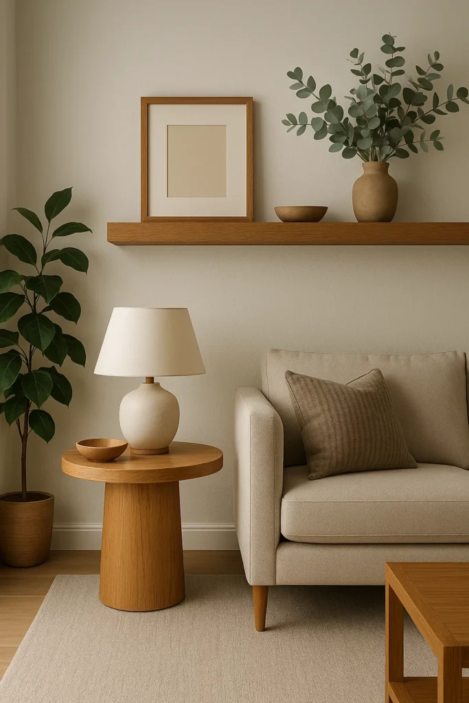 Use Warm Wood Accents