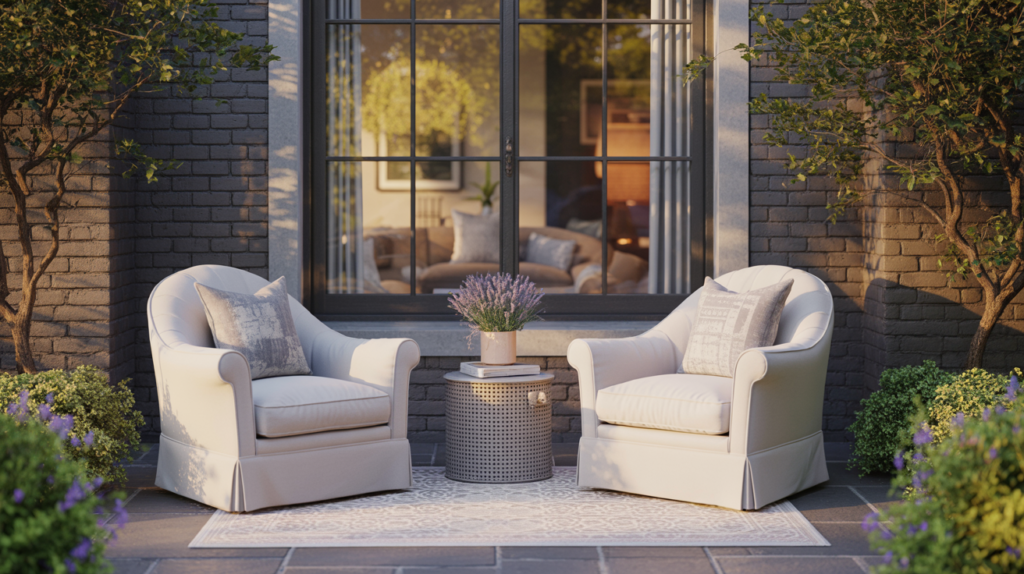 Window-View Patio Nook